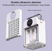 Mini Portable Air Conditioner with Touchscreen and Mist Cooling