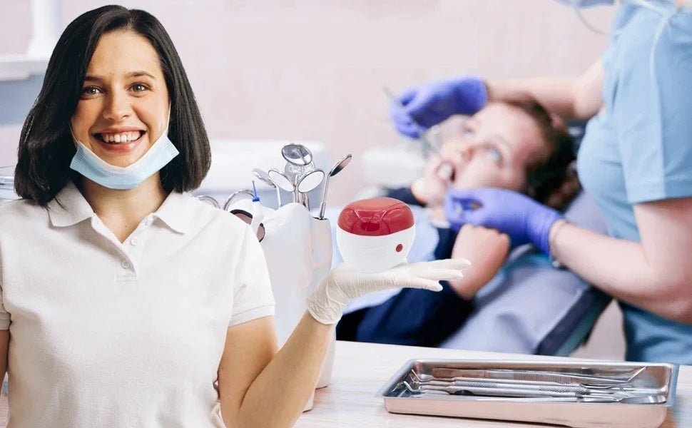 Automatic Denture Cleaning Case – Portable Sonic Filter Box to Clean Retainers, Braces, and Dentures with Zero Effort