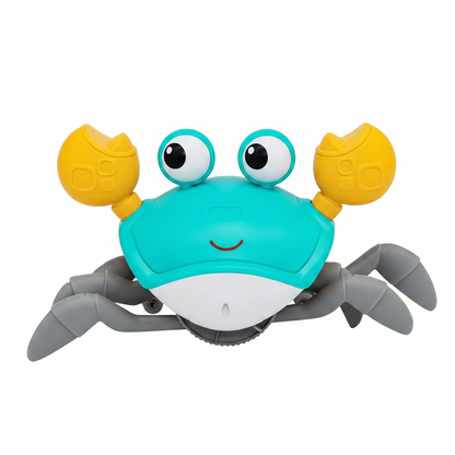 Dancing Crab Interactive Toy - Crawling Musical Baby Toy for Sensory Development and Endless Entertainment