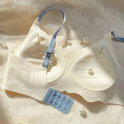 Seamless Sports Bra for Women – Lightweight Rims-Free Design with Gentle Breast Lift, Ideal for Small Bust and Everyday Underwear Comfort
