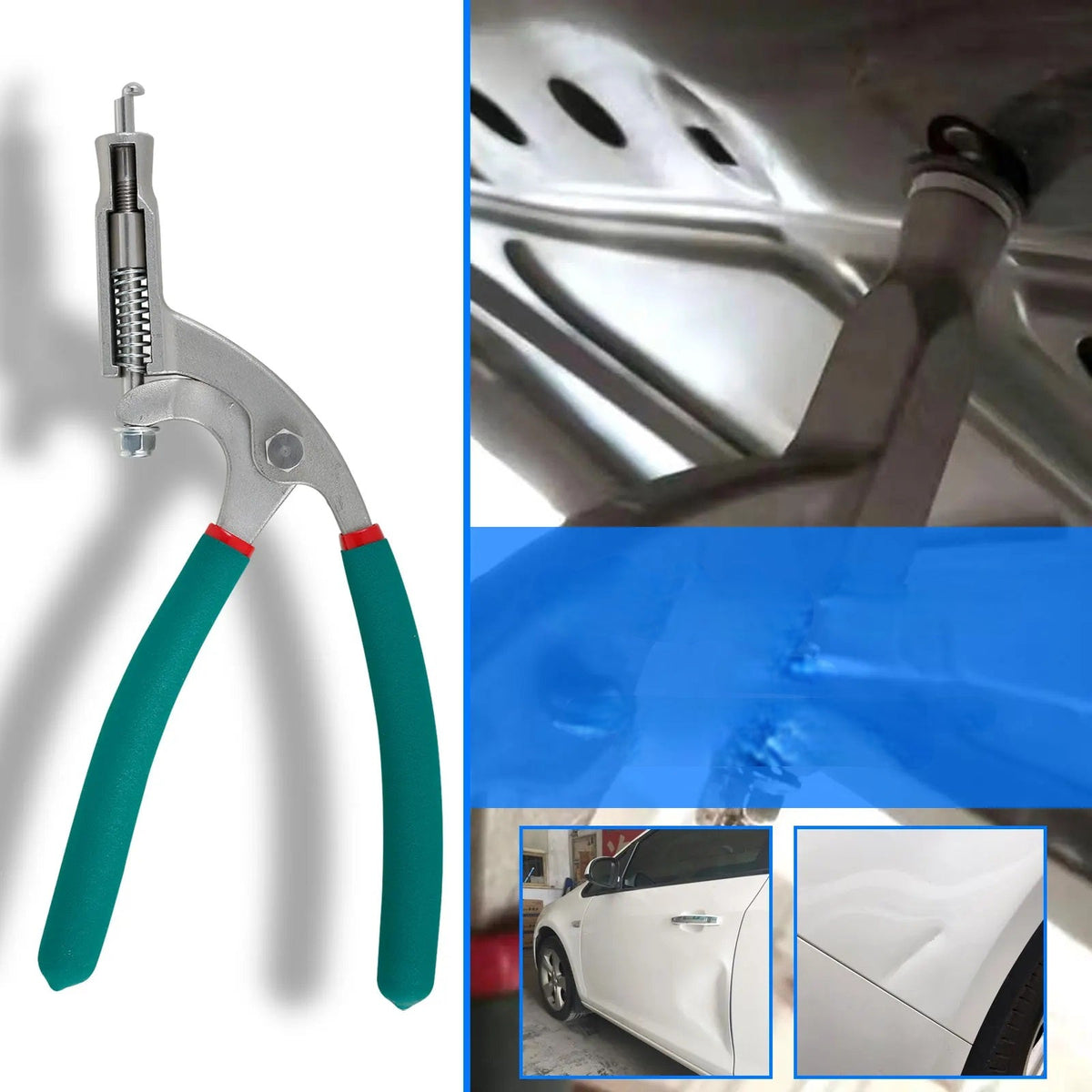 Car Edge Repair Pliers – Paintless Dent Removal Tool for Auto Body Panels, Hood Edges & Flat Hole Precision Repairs