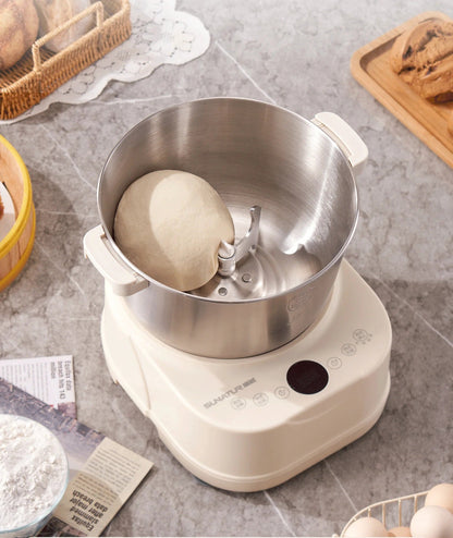 Electric Dough Mixer 5L/7L – Powerful Kitchen Stand Mixer with Fermentation Timing Function and Egg White Whipper for Home Baking