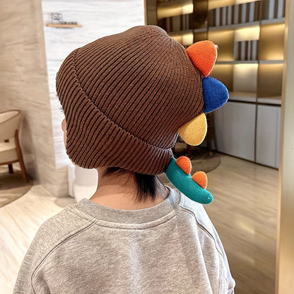Dinosaur Winter Hat for Kids – Thick Warm Hat with Ear Protection for Boys & Girls, Adorable Design for Cold Weather Comfort
