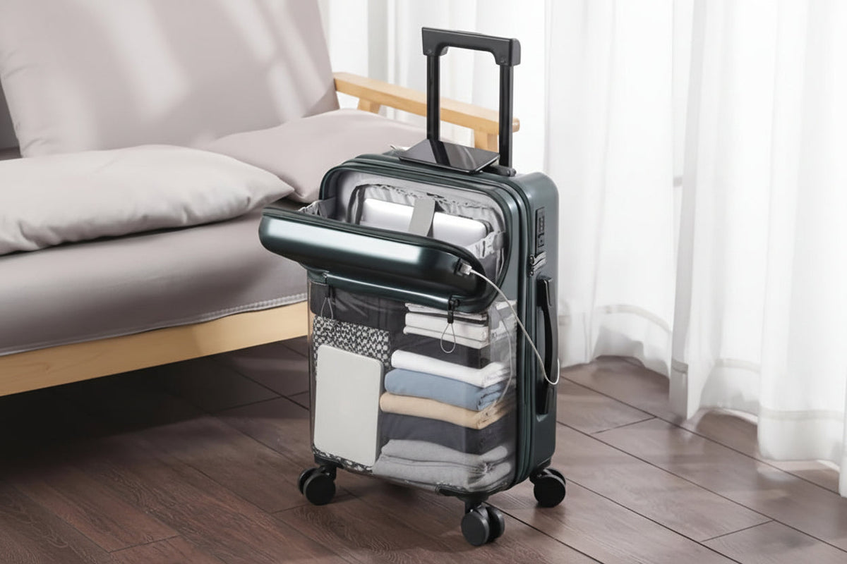 Big Capacity Luggage Set (20-26 Inch)- Travel Cases with Password Locks, Durable Wheels & Neutral Style for Daily Travel