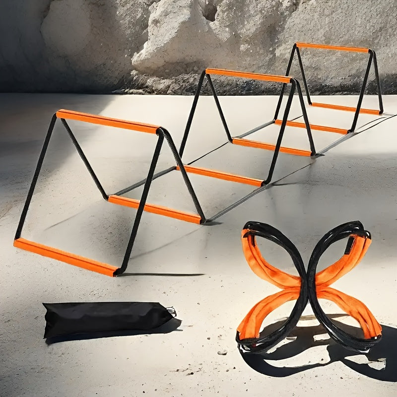 Agility Training Ladder – Foldable Multi-Functional Speed Ladder for Fitness, Jump Training, Footwork Drills & Sports Conditioning