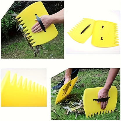 Hand Leaf Collection Rake Claw Grabber – Efficient Garden Cleaning Tool for Quickly Picking Up Leaves, Grass, Weeds, Straw, and Debris with Ease