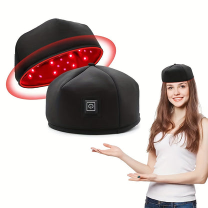 LED Red Light Therapy Hair Growth Cap – Advanced Hair Regrowth Helmet for Men & Women with Proven Hair Loss Treatment Technology