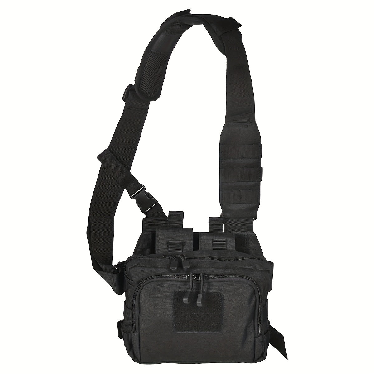 Outdoor Hunting Chest & Shoulder Bag – Multi-Pocket Crossbody Storage Pack for Camping, Hiking & Safari Trips