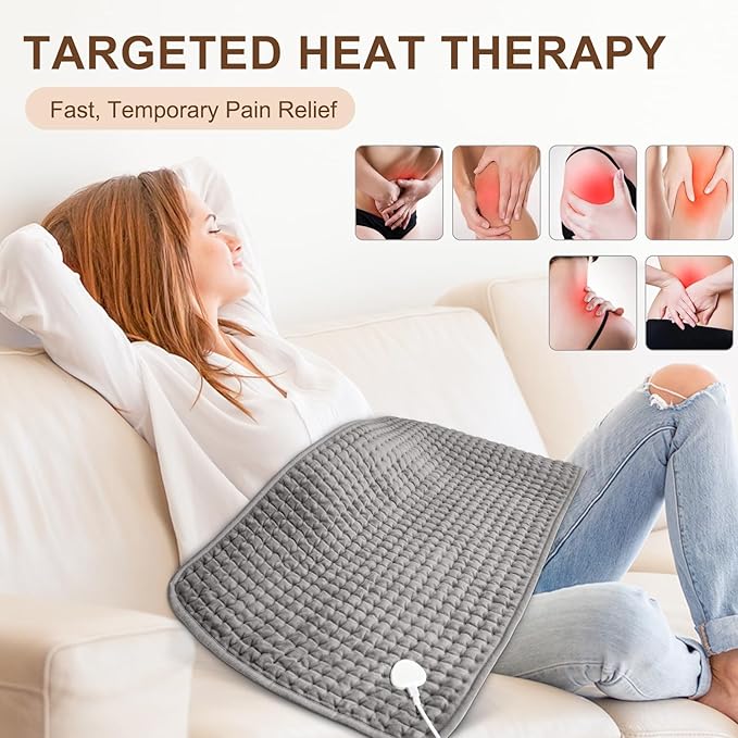 Massaging Heating Pad For Back Pain