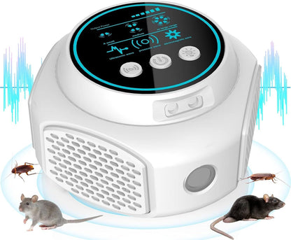 Ultrasonic Rodent Repellent Device – Smart Electronic Mouse & Cockroach Eliminator for Home