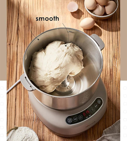 Professional Electric Dough Maker – 7L Stainless Steel Mixer with Ferment Function, Large Capacity, and Smart Touch Panel