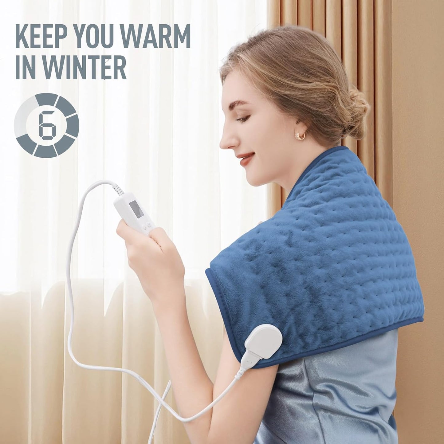 Massaging Heating Pad For Back Pain