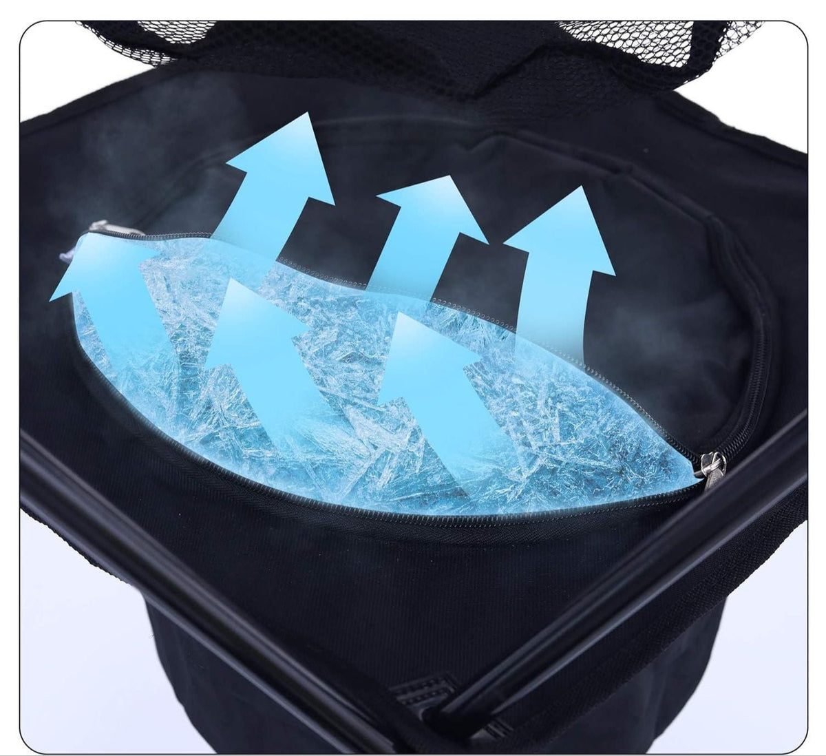 Camping Cooler Table – Heavy-Duty Leakproof Outdoor Cooler with Built-In Tabletop, Portable Design for Camping, Fishing, Picnics, and Long-Lasting Freshness in Every Adventure