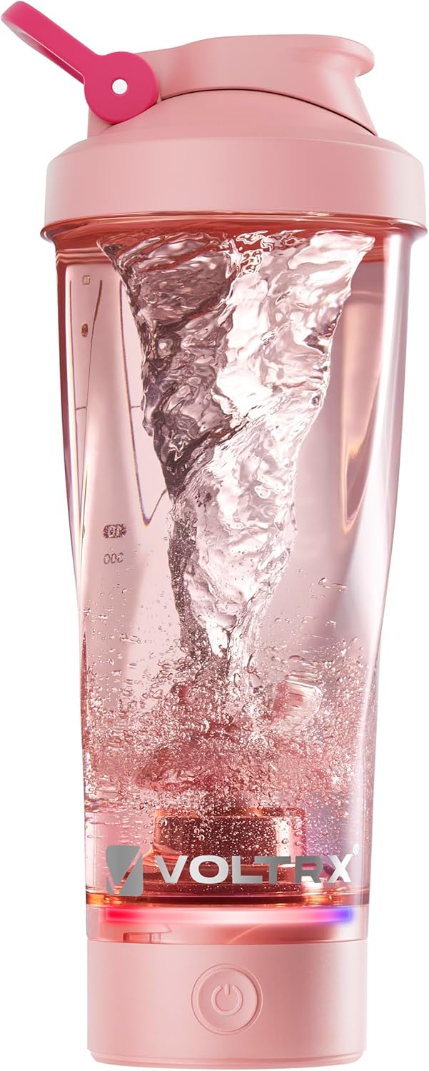 USB Rechargeable Protein Shaker Bottle – 650ml Portable Electric Blender Cup, BPA-Free Tritan