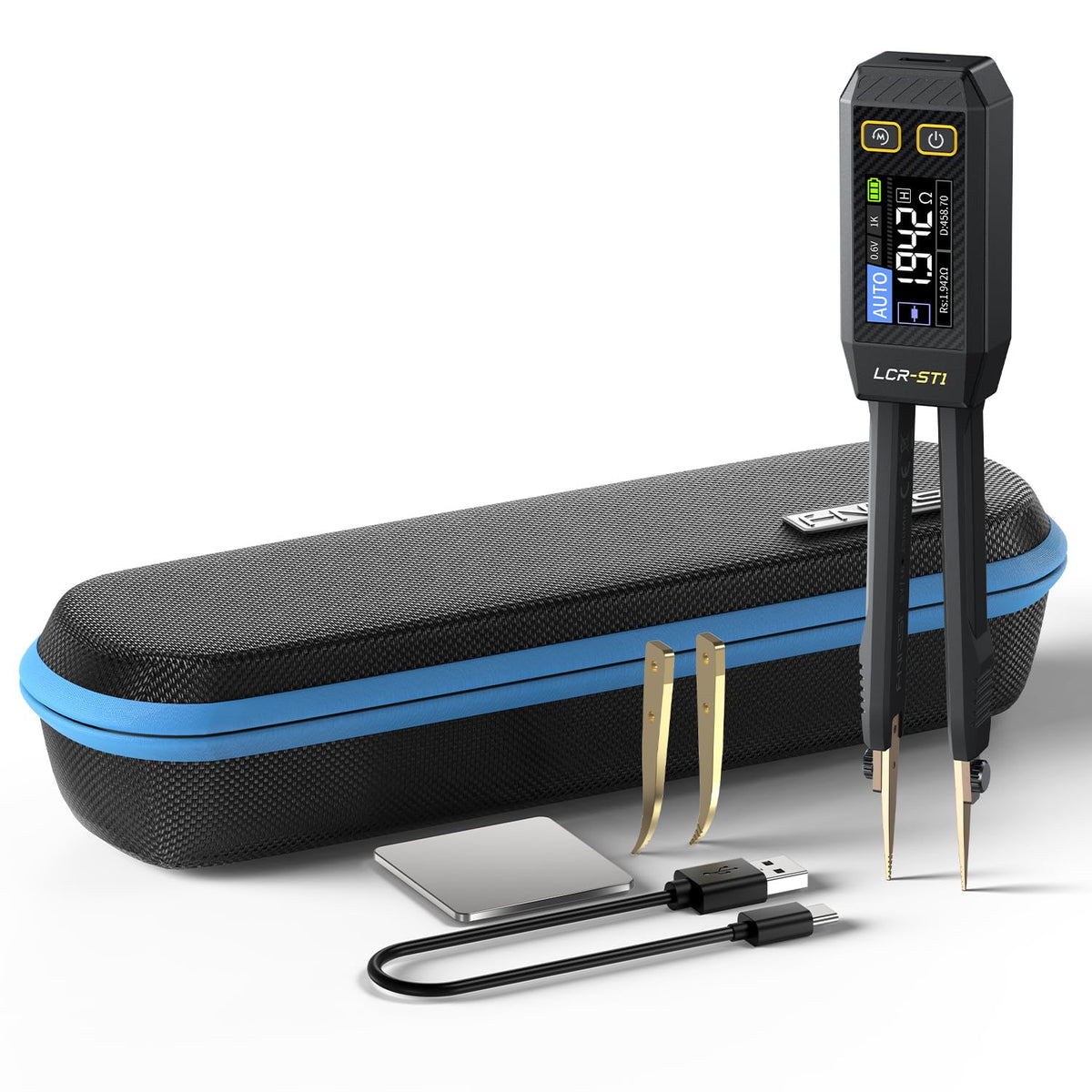 Smart Multimeter Tester LCR-ST1  – Instantly Analyze Resistance, Capacitance, Inductance & More with This All-in-One SMD Tool