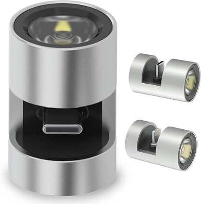 Rechargeable USB Flashlight - 280 High Lumens Pocket Torch for Tactical Outdoor Lighting