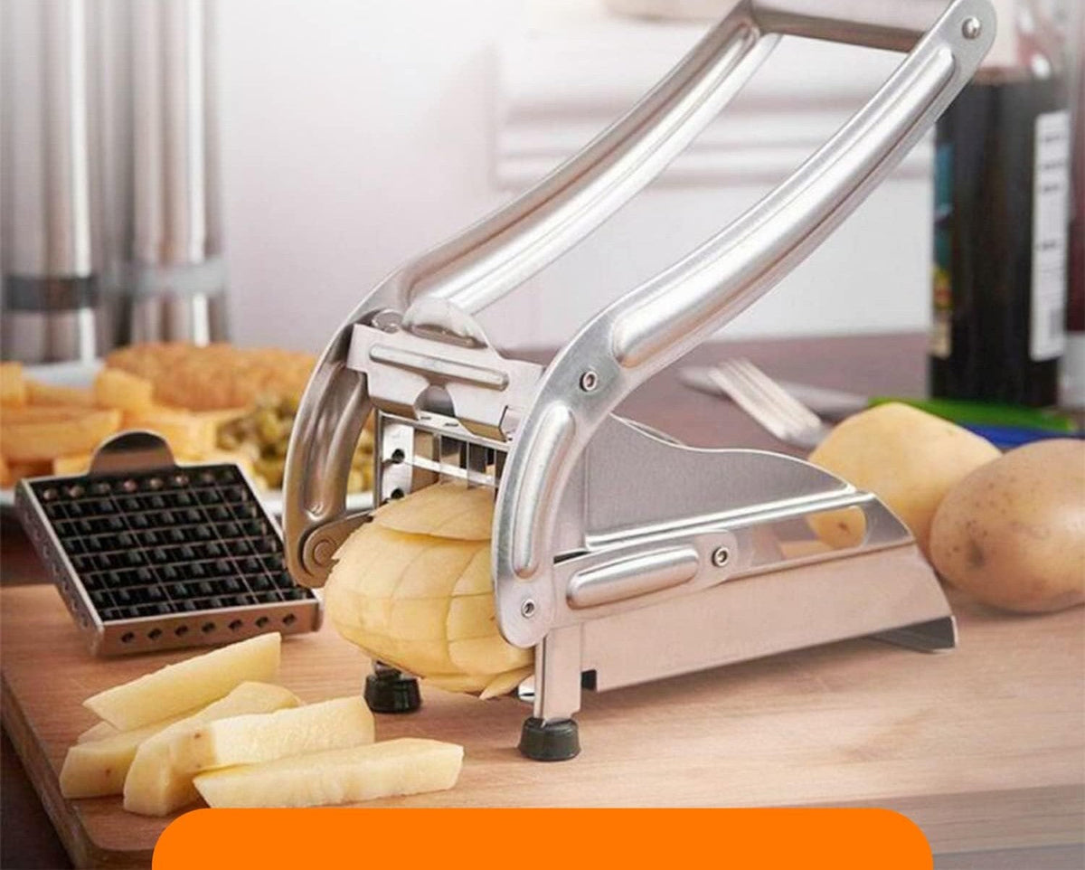 Manual Stainless Steel Vegetable Shredder – Quick Cut Potato & Carrot Grater Kitchen Gadget for Effortless Cooking