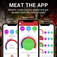 Wireless Smart Meat Thermometer