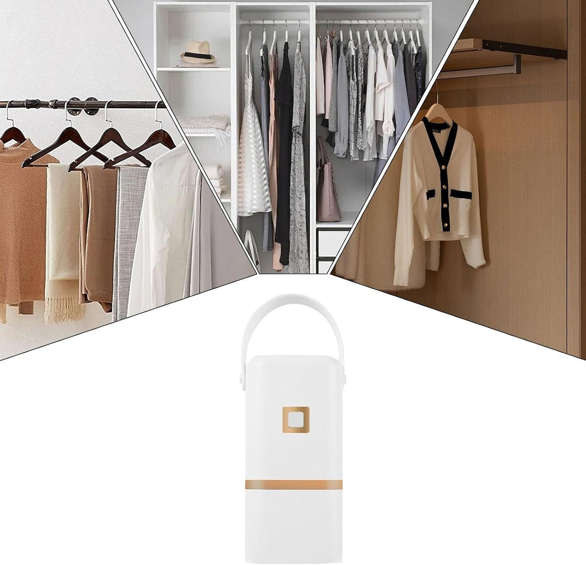 Mini Foldable Electric Clothes Dryer - Fast-Drying Cabinet with Timer for Travel, RVs, Baby Clothes & Compact Homes