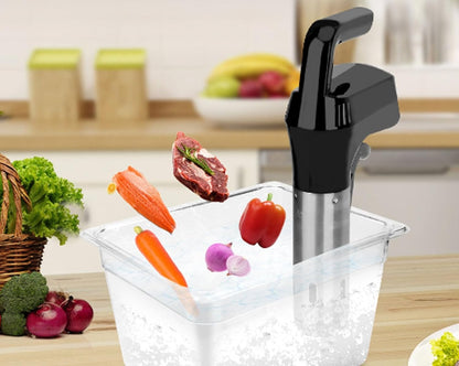 Vacuum Sous Vide Cooker – 1100W Smart Immersion Circulator with LCD Touchscreen & Precise Temperature Control
