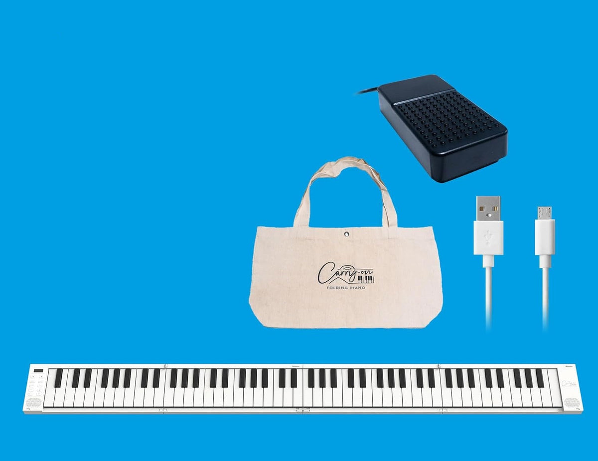 Portable Foldable Electronic Keyboard – 49 Keys Roll-Up Piano for Beginners & Professional Practice