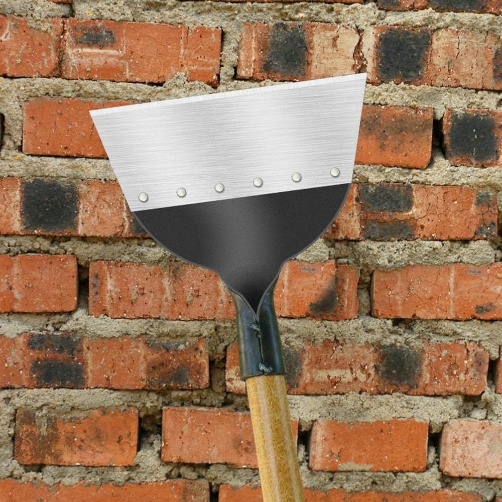 Multi-Functional Outdoor Garden Cleaning Shovel – Durable Steel Flat Shovel for Ice Removal, Weeding, Planting, and Heavy Farm Work Tools