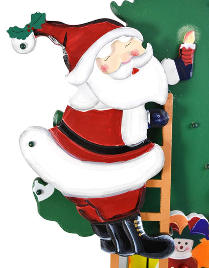 Christmas Tree Advent Calendar – 24-Day Hanging Ornament Countdown Decoration, Desktop Holiday Display for Home Christmas Party Festive Atmosphere