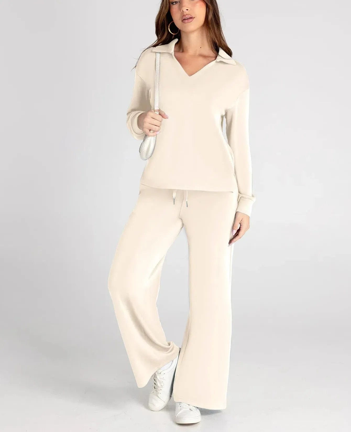 Constituent Women's 2 Piece Sets Outfits Casual Long Sleeve Sweatsuits Sets (Same as in the video)