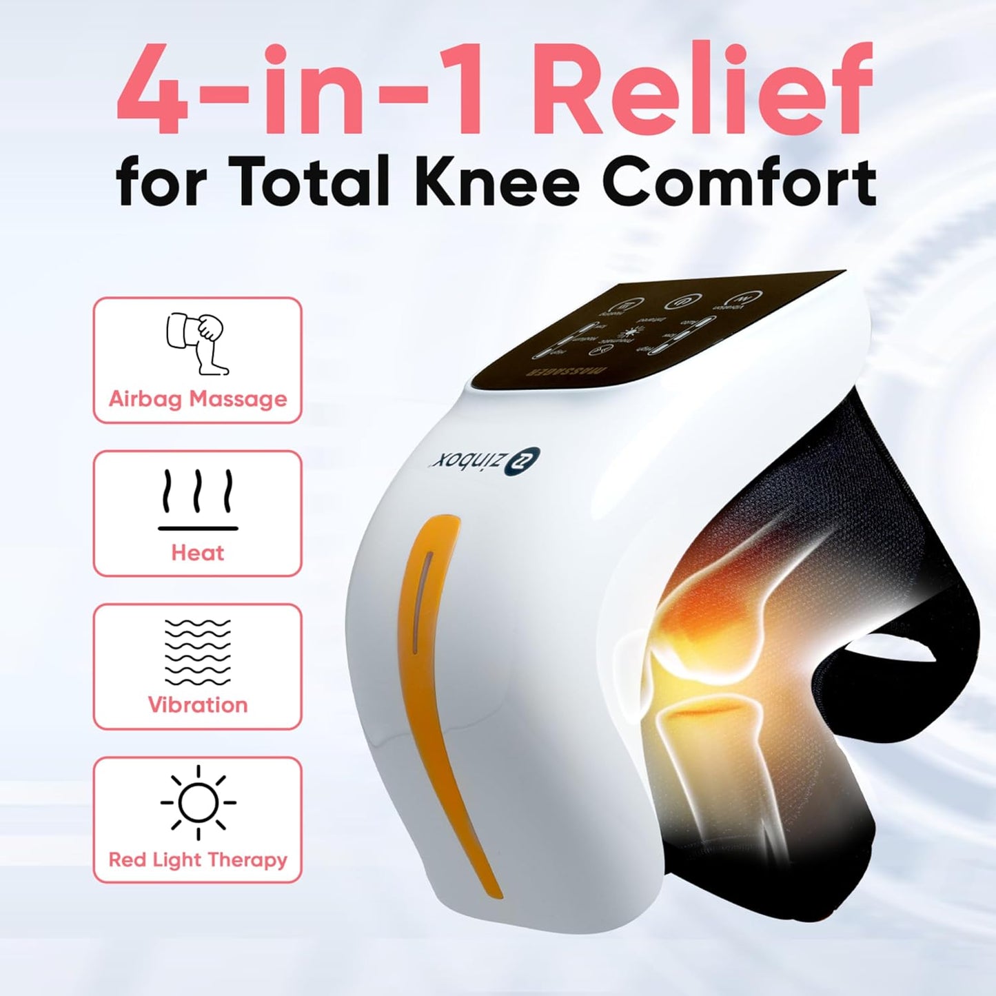 Upgraded new Knee Massager Machine for Pain Relief and Recovery