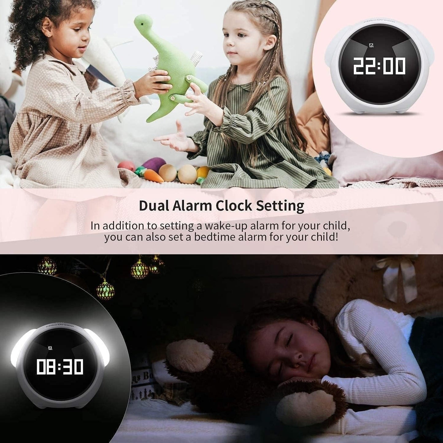 Sunrise Alarm Clock With Light And Voice Control