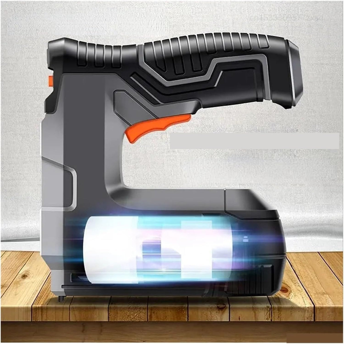 Cordless Lithium Electric Nail Gun – Rechargeable Gas-Powered Napping Machine for Woodworking, Precision Nail Shooting Tool for Home Construction and DIY Projects