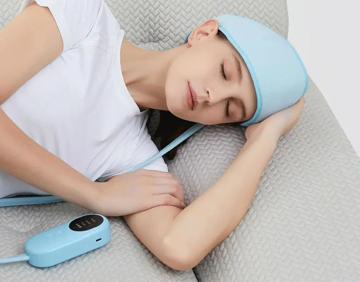 Electric Head Massager with Airbag Pressure – Full Scalp Relaxation, 360° Heat Therapy and Health Care Massage for Deep Stress Relief