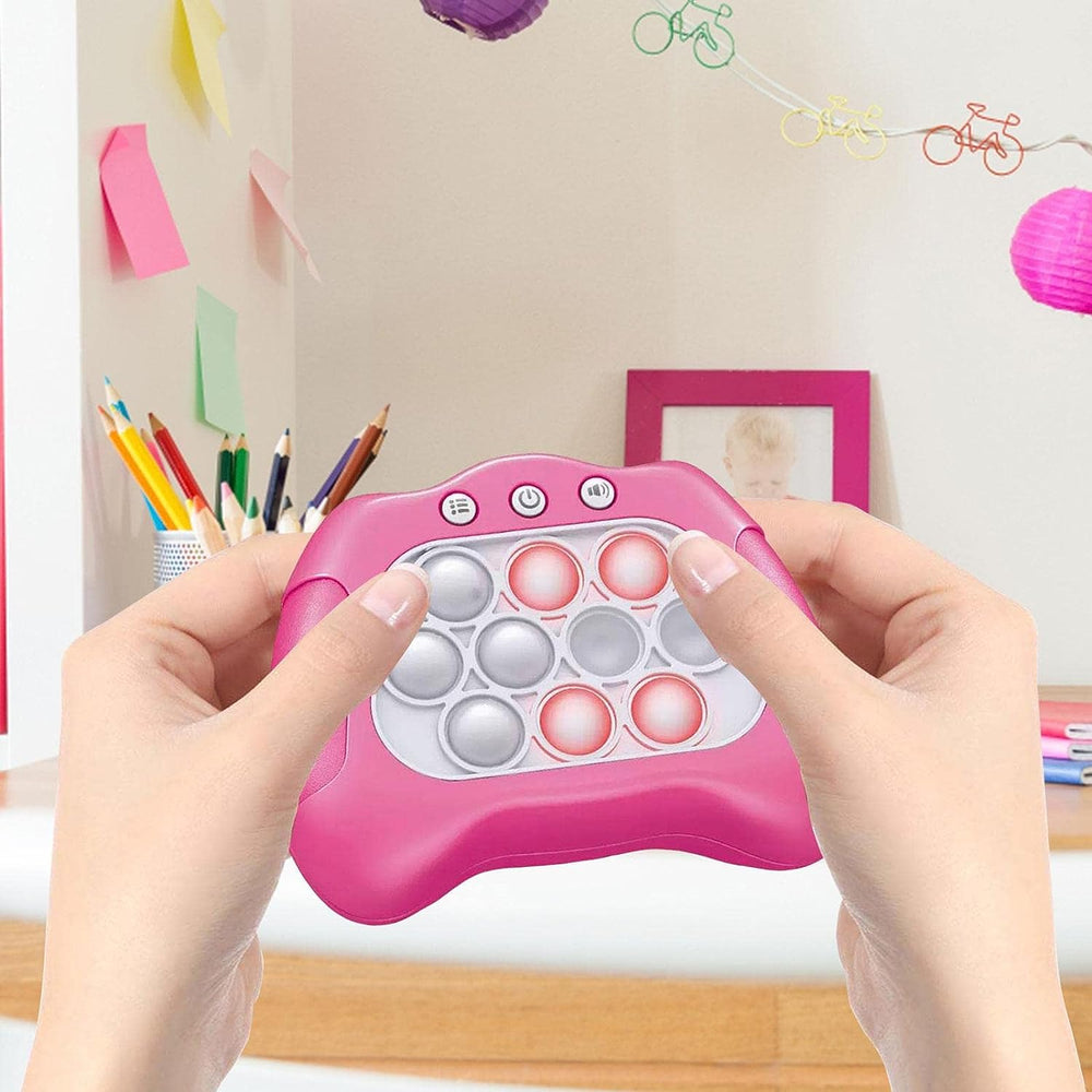 Rapid Pop Light Up Fidget Bubble Game Console