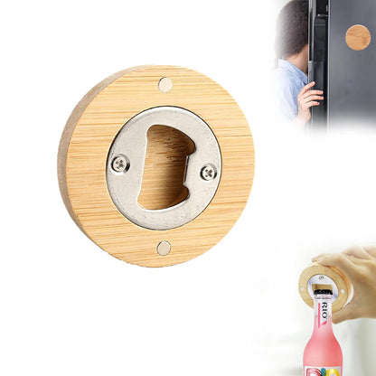 Blank Bamboo Bottle Opener Set – 45/25/15/5pcs Eco-Friendly Bar Tools & Wedding Guest Favors