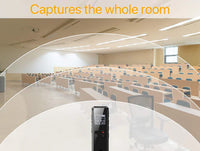 Professional Digital Voice Recorder | Audio Sound Recorder | Auto Saving Files with Built-in Speaker
