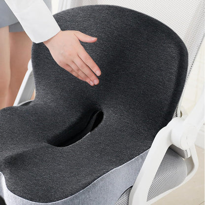 Astronomical Memory Foam Seat Cushion – Pressure-Relief Non-Slip Chair Pad with L-Shaped Support for Office & Home