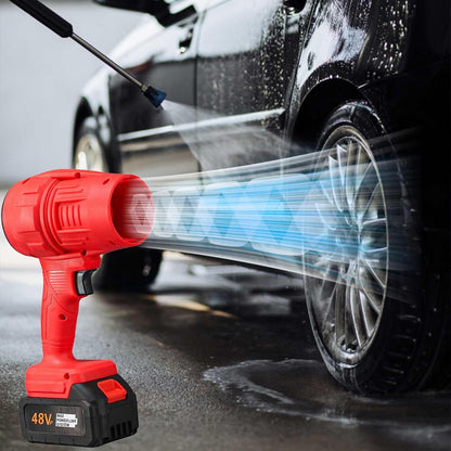 High-Power Jet Turbofan – 1000W Multifunction Electric Car Washer, Dust Blower & Portable Lithium Battery Jet Fan Cleaner