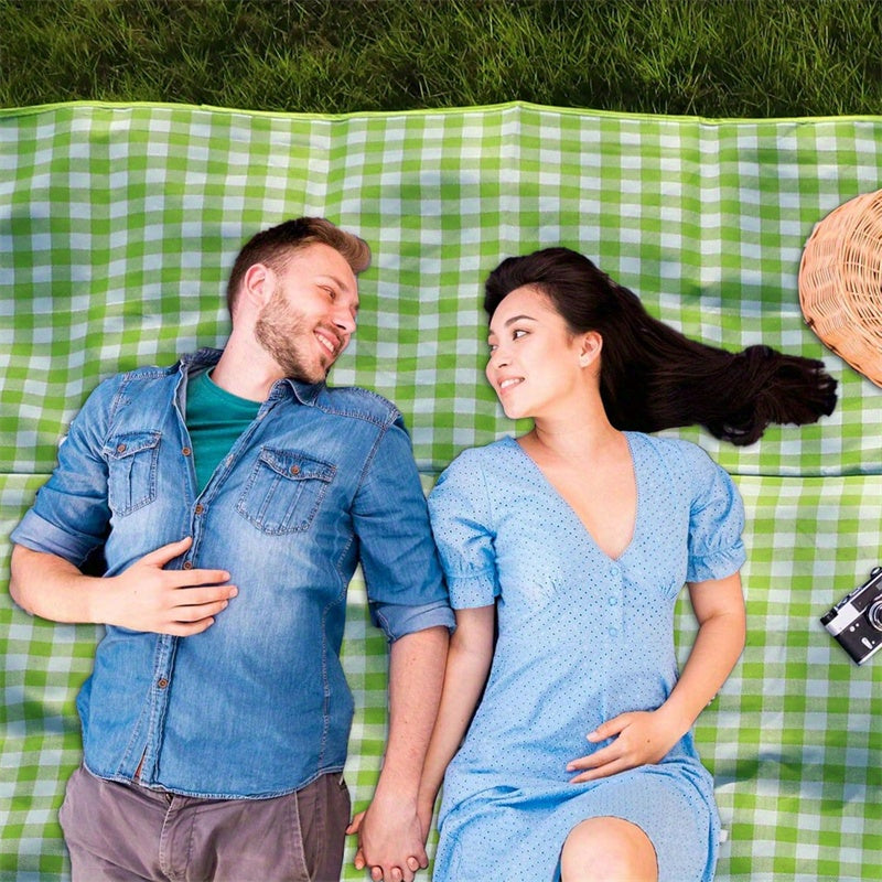 Waterproof Foldable Picnic Blanket – Comfortable Outdoor Mat for Picnics, Camping, and Family Fun with Easy Storage and Cleanable Surface