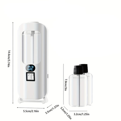 USB Aromatherapy Air Humidifier – Rechargeable 33.8oz Fragrance Diffuser for Long-Lasting Room Freshness in Office or Bathroom