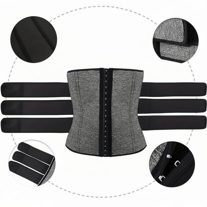 Adjustable Unisex Corset Waist Belt – Slimming Waist Cincher with Instant Tightening Adjustment for Outfits, Costumes, Posture Support & Daily Shaping