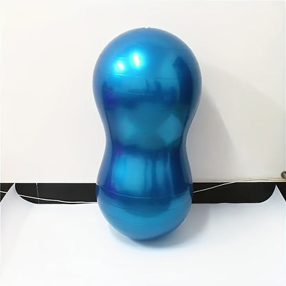 High-Quality Peanut-Shaped Yoga Ball – Stability and Balance Trainer for Fitness, Physical Therapy, Back Massage, and Sensory Training