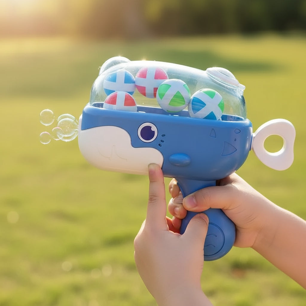 Whale Sticky Ball Shooting Toy – Interactive Target Game for Kids’ Indoor & Outdoor Fun, Birthday & Holiday Gift Set