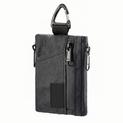 EDC Five Pocket X-PAC Wallet – Compact Quilted Organizer with Zipper, Coin Pouch & Card Slots for Everyday Carry