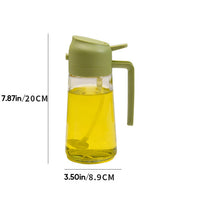 2-in-1 Glass Oil Sprayer and Dispenser