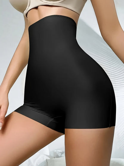 High-Waisted Women’s Shapewear Shorts – Seamless Butt-Lifting Design for Yoga, Fitness, and Everyday Comfort Compression
