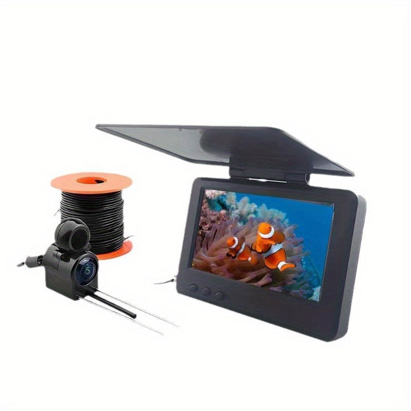 Upgraded Underwater Fishing Camera – 4.3-Inch Screen Shading Set with Cable for Clear Viewing, Perfect Gift for Fishing Lovers
