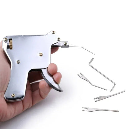 Stainless Steel Door Opener Gun Repair Kit – Precision Lock Pick Tool Set for Extracting, Unlocking, and Fixing Gun Parts with Strength and Ease