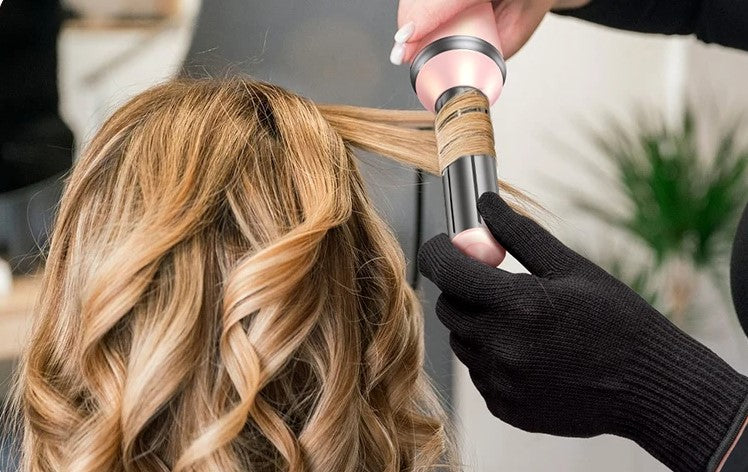 High-Speed Multi Hair Styler – 5-in-1 Use Curling Iron, Hot Air Brush & Salon Blow Dryer