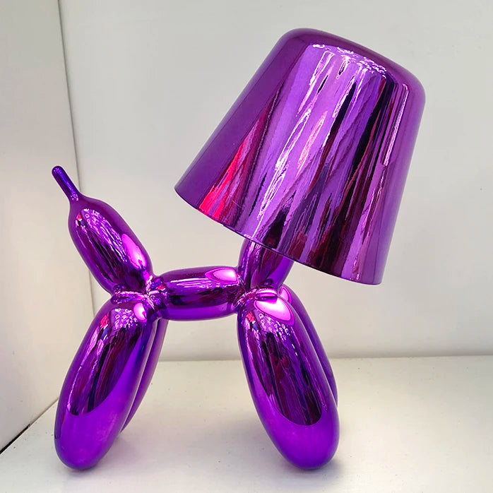 Cute Dog Charging Desk Lamp – Children’s Bedroom Bedside Cartoon LED Lamp with Ambient Dimming Reading Light