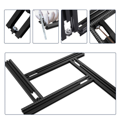 Adjustable Engraving Guide Rail Bracket – Trimming Machine Milling & Groove Tool for Precise Woodworking, Routing, and DIY Projects